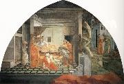 Fra Filippo Lippi The Birth and Infancy of St Stephen oil painting reproduction